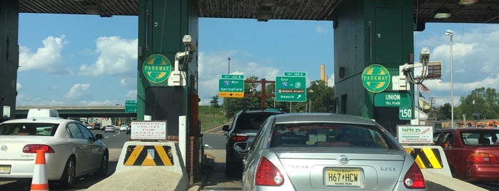 Union Toll Plaza is one of NJ highways.