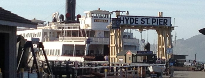 Hyde Street Pier is one of San Francisco.