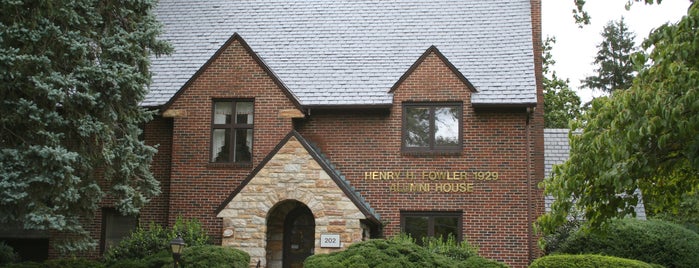 Henry H. Fowler Alumni House is one of Campus Tour.