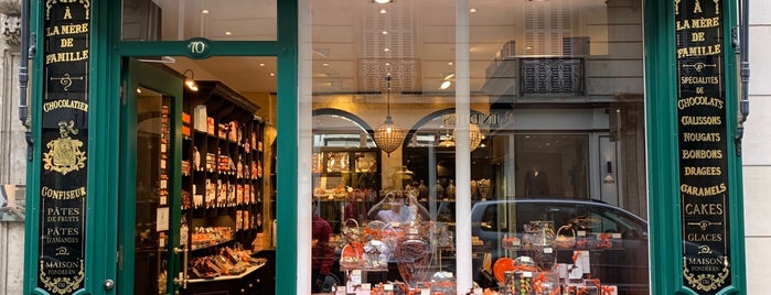 À la Mère de Famille is one of Paris chocolatiers.