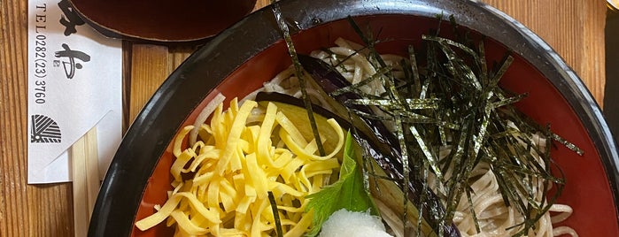 石挽蕎麦 くろみや is one of Asian Food(Neighborhood Finds)/SOBA.