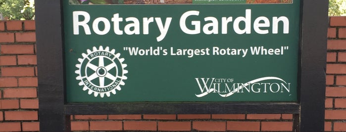 Dr. Heber W Johnson Rotary Garden - Home of the World's Largest Rotary Wheel is one of Wanna Check Out - Wilmy.