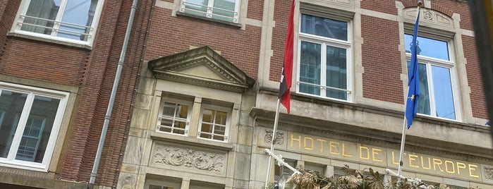 Hotel de l'Europe is one of Amsterdam Best: Sights & shops.