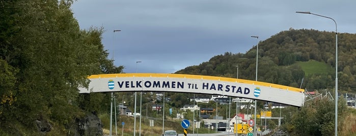 Harstad is one of Norske byer/Norwegian cities.