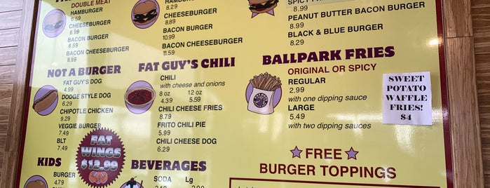 Fat Guy's Burger Bar is one of Good Food Tulsa.