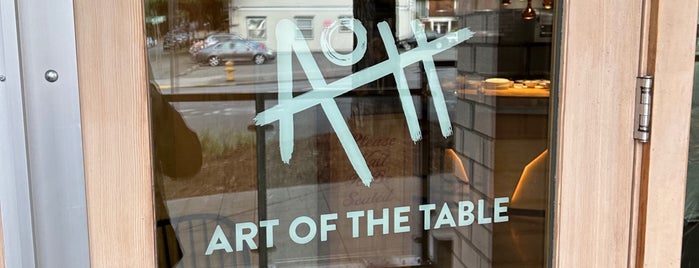Art of the Table is one of SEATTLE EATER 38.