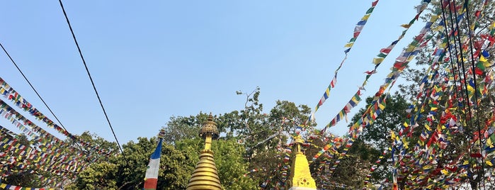 Swayambhunath Stupa is one of Yeti Trail Adventure.