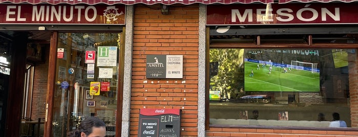 El Minuto is one of Pongamos que hablo de Madrid.