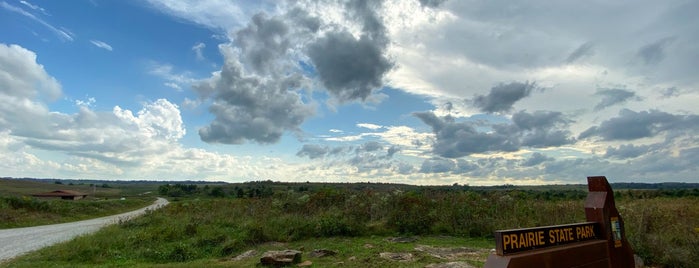 Prairie State Park is one of 82 Best Birdwatching Spots in the US.