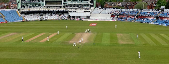 Headingley Cricket Ground is one of Leeds.