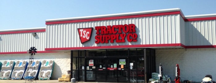 Tractor Supply Co. is one of places random.