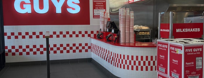 Five Guys is one of ASU Off-Campus Dining.