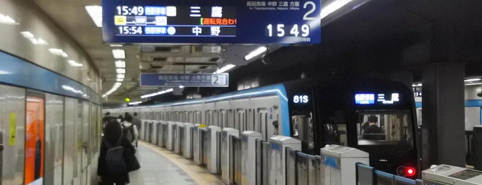 東西線 飯田橋駅 (T06) is one of Station.