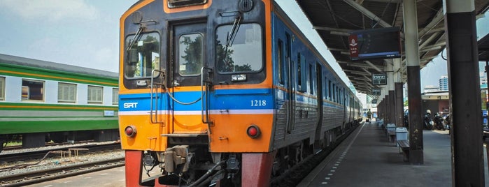 Thonburi Railway Station (SRT4002) is one of SRT - Southern Line A.