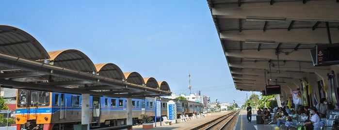 สถานีรถไฟนครปฐม (Nakhon Pathom) SRT4016 is one of SRT - Southern Line A.