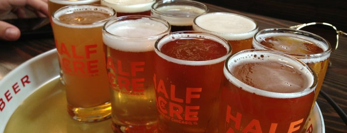 Half Acre Beer Company is one of Chicagoland Craft Breweries.