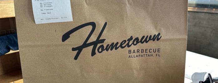 Hometown Barbecue is one of FL.