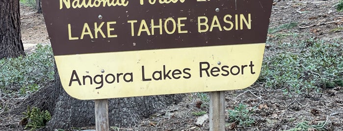 Angora Lakes is one of Lake Tahoe Area Lakes.