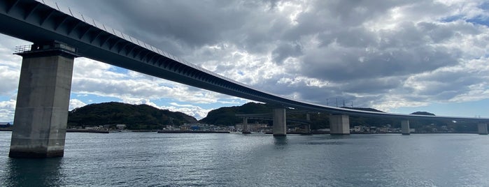Haiya Bridge is one of 土木学会田中賞受賞橋.