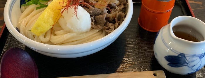 讃岐うどん まるかつ is one of 三島、沼津 静岡東部 食事.