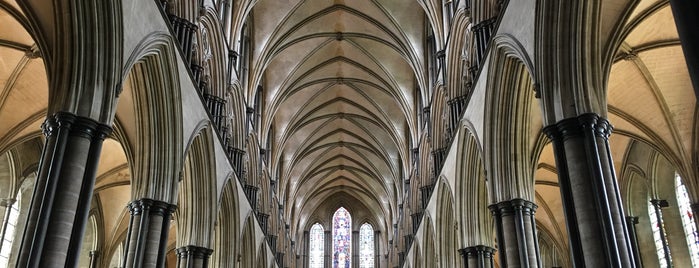 Salisbury Cathedral is one of Orte, die Edwin gefallen.