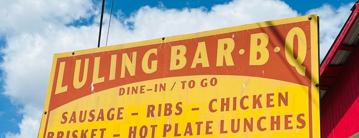 Luling Bar- B- Q is one of BBQ Joints.