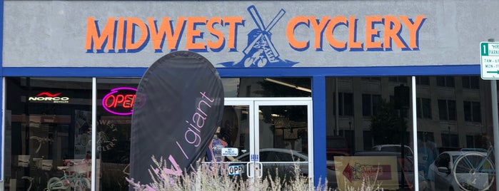Midwest Cyclery is one of Bike shops.