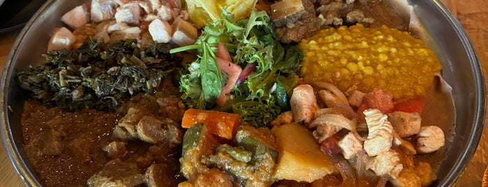 Demera Ethiopian Restaurant is one of Dinner.