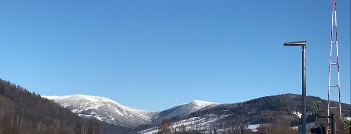 Železniční zastávka Loučná nad Desnou-Filipová is one of Železnice Desná.