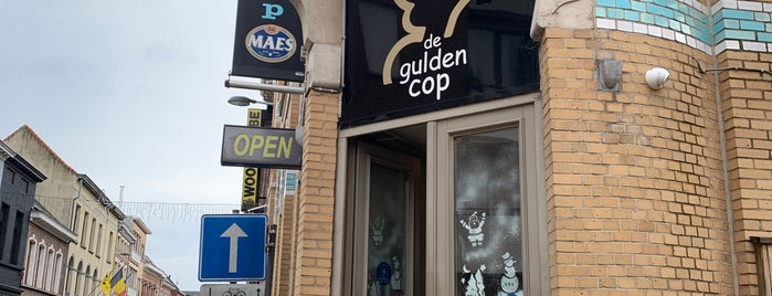 De Gulden Cop is one of 340 originele cafés in West en Oost-Vlaanderen.