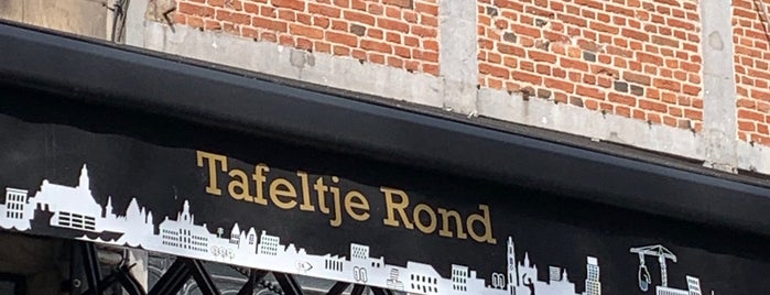 Tafeltje Rond is one of Cafés in 't Stad: done.