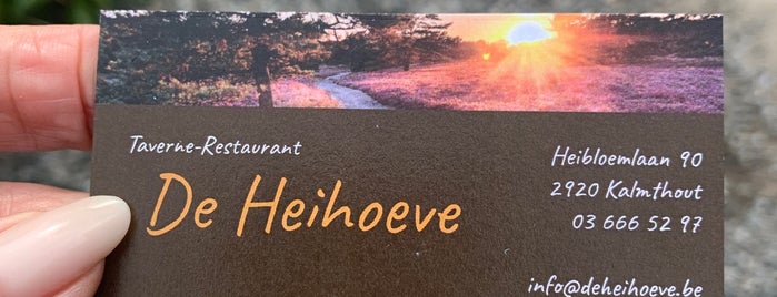 Taverne De Heihoeve is one of Belçika.