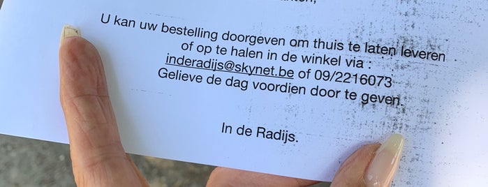 In De Radijs is one of My Local Food Express.