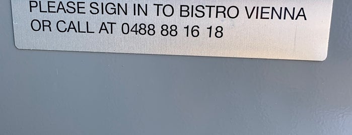 Bistro Vienna is one of Good food.
