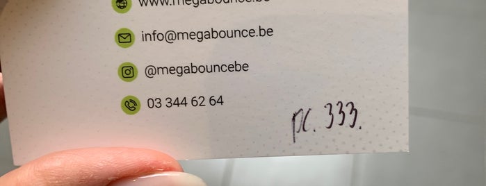 Megabounce is one of Onze provincie Antwerpen.