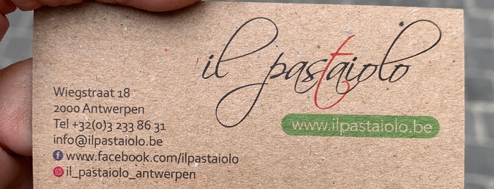 Il Pastaiolo is one of Antwerpen.