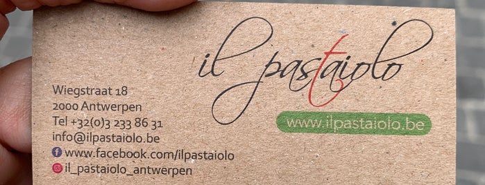 Il Pastaiolo is one of Italiaanse Restaurants.