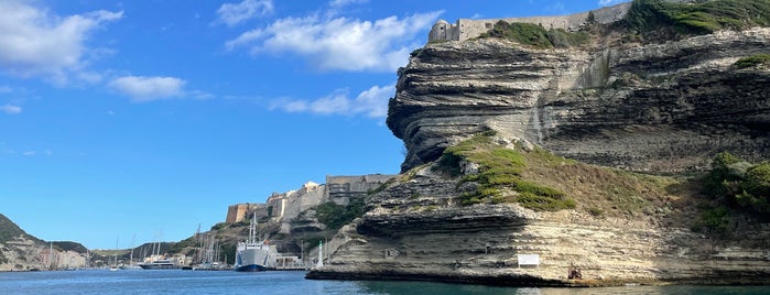 Port de Bonifacio is one of Corsica.