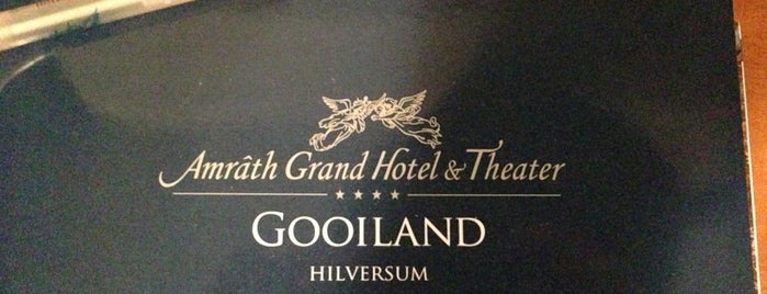 Amrâth Grand Hotel & Theater Gooiland is one of Lieux qui ont plu à Jesse.
