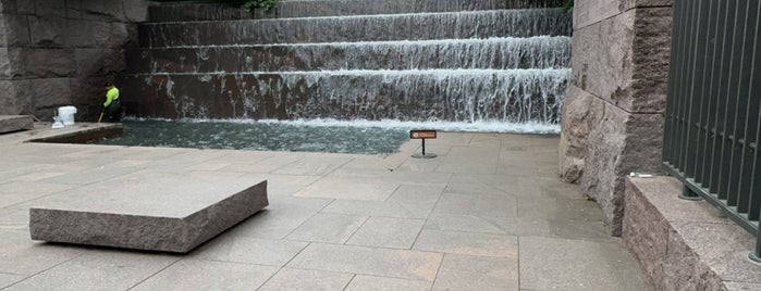 Franklin Delano Roosevelt Memorial is one of My NPS Sites.
