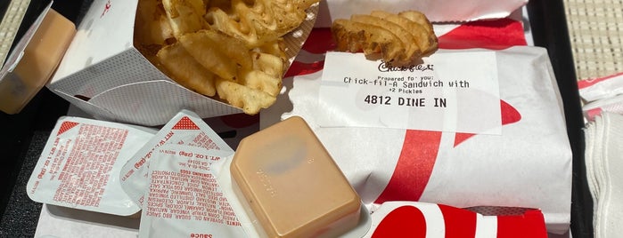 Chick-fil-A is one of 20 favorite restaurants.