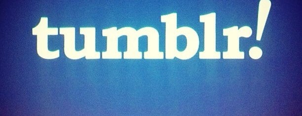 Tumblr HQ is one of NYC Startups.