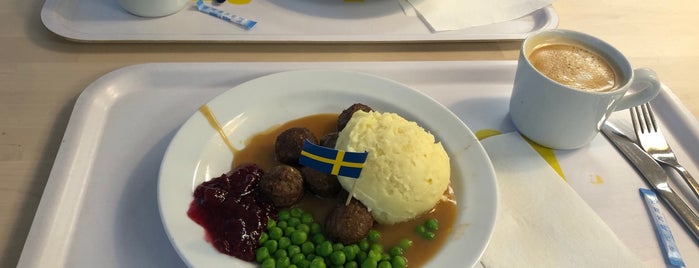 IKEA restaurace is one of Kde můžete platit bezkontaktně.