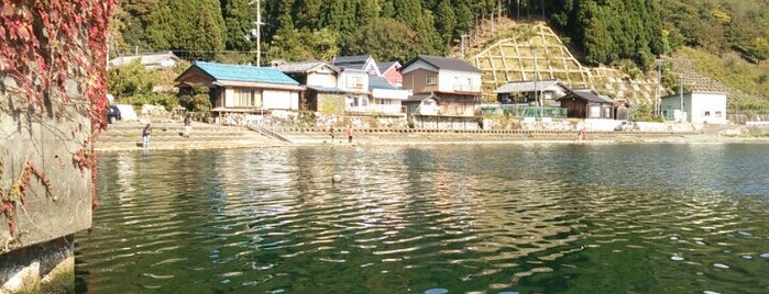 月出漁港お墓前 is one of 琵琶湖なぅ。＼(^o^)／.