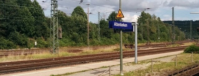 Bahnhof Altenbeken is one of Bf's in Ostwestfahlen / Osnabrücker u. Münsterland.
