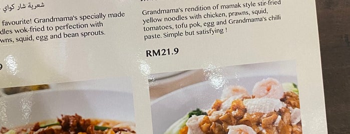 Grandmama's is one of Kuala Lumpur.