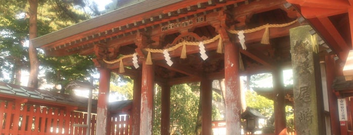 尾崎神社 is one of 中部.