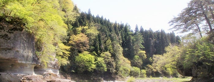 塔のへつり is one of 福島県.