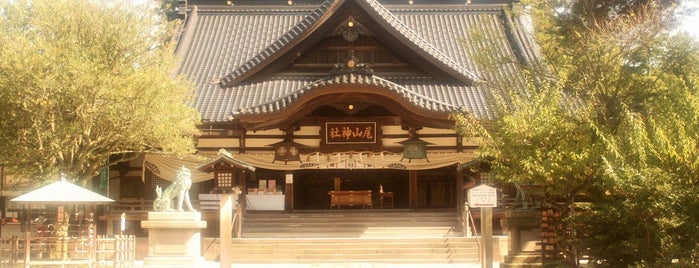 尾山神社 is one of 中部.