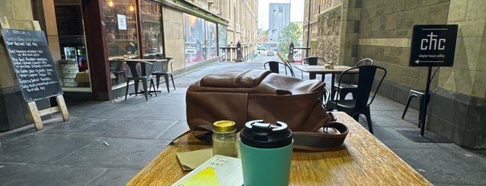 Chapter House Coffee is one of Melbourne.